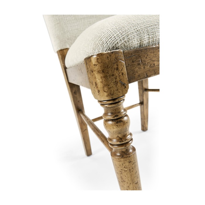Casual Upholstered Dining Side Chair