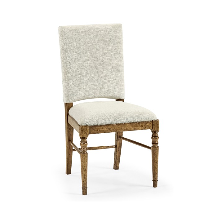 Casual Upholstered Dining Side Chair