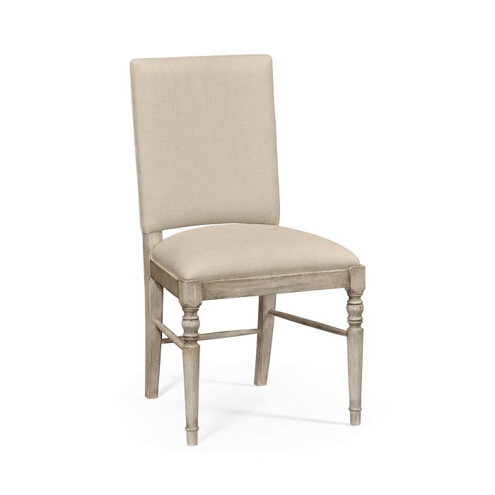 Casual Upholstered Dining Side Chair
