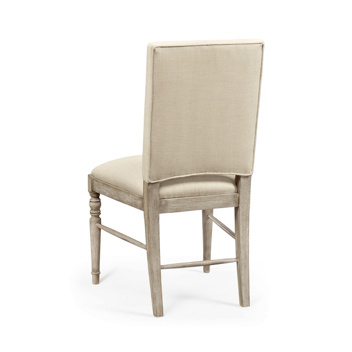 Casual Upholstered Dining Side Chair