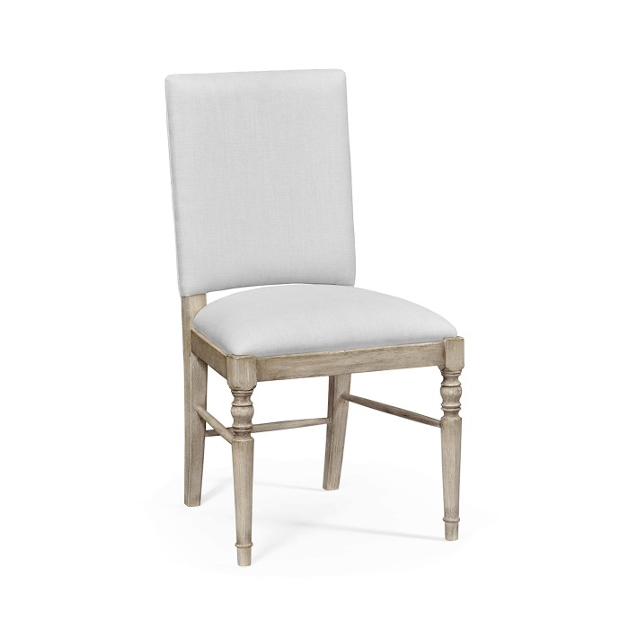 Casual Upholstered Dining Side Chair
