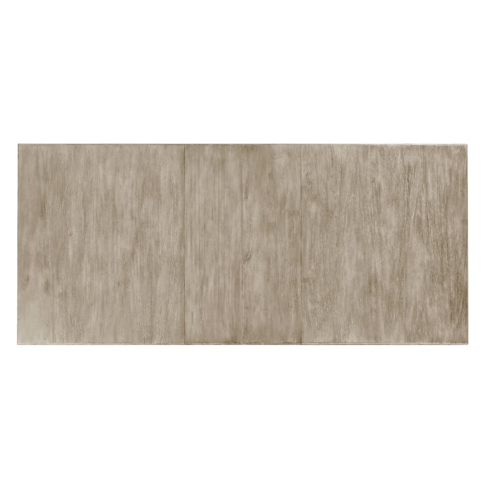 Rustic Grey Rectangular Extending Dining Table 71