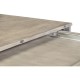 Rustic Grey Rectangular Extending Dining Table 71