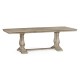 Rustic Grey Rectangular Extending Dining Table 71