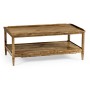 Casual Distressed Coffee Table