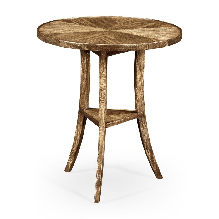 Casual Round Lamp Table
