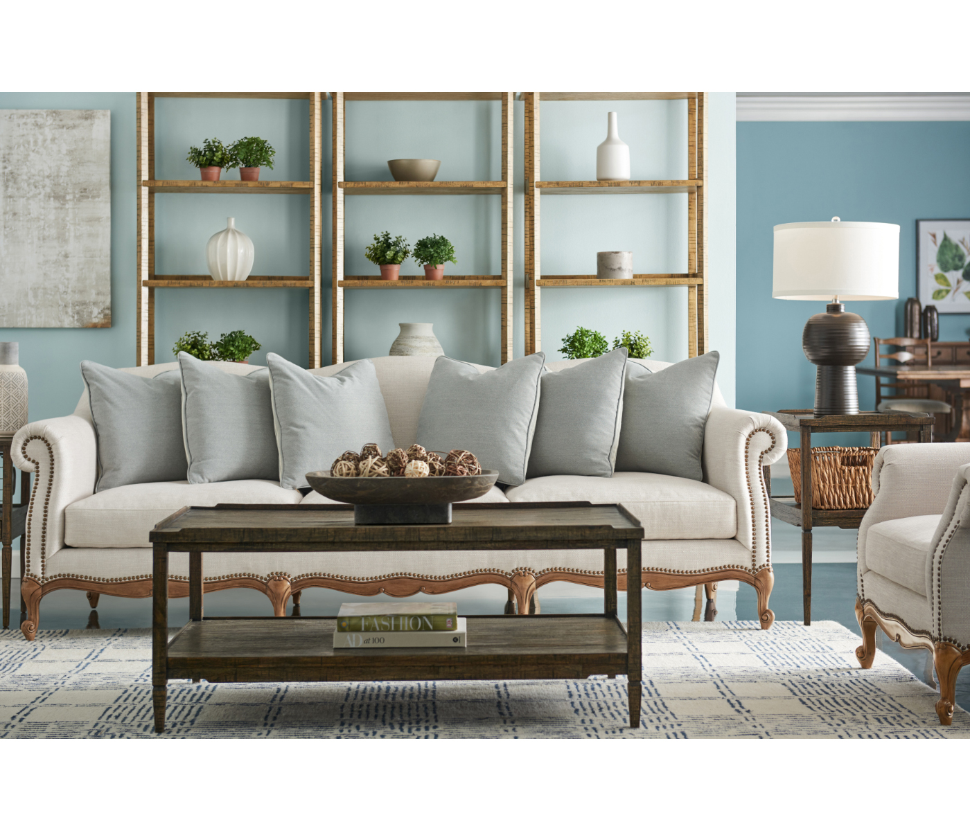 Casual Square Lamp Table