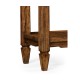 Console Table with Drawers in Country Walnut