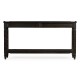 Dark Ale Console Table with Drawers
