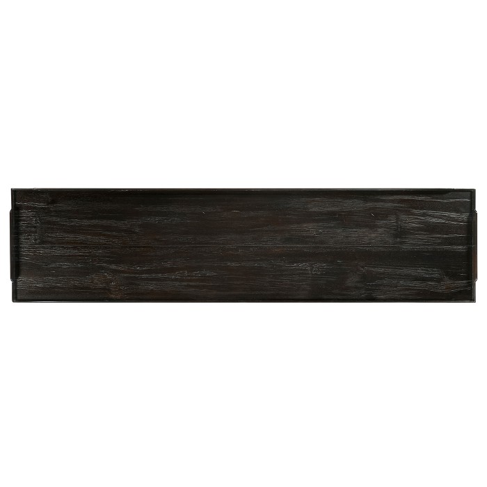 Dark Ale Console Table with Drawers