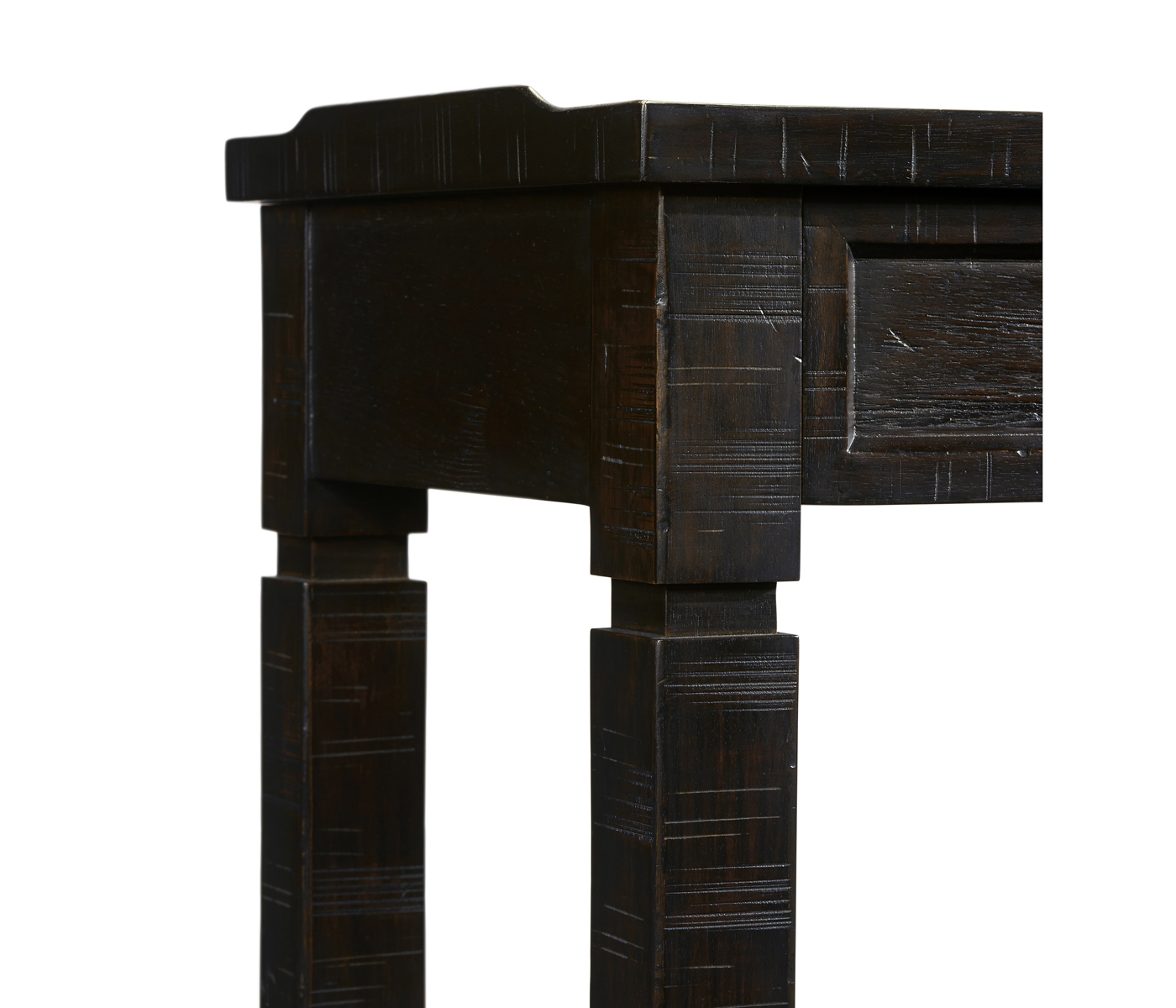Dark Ale Console Table with Drawers