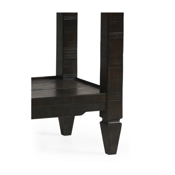Dark Ale Console Table with Drawers
