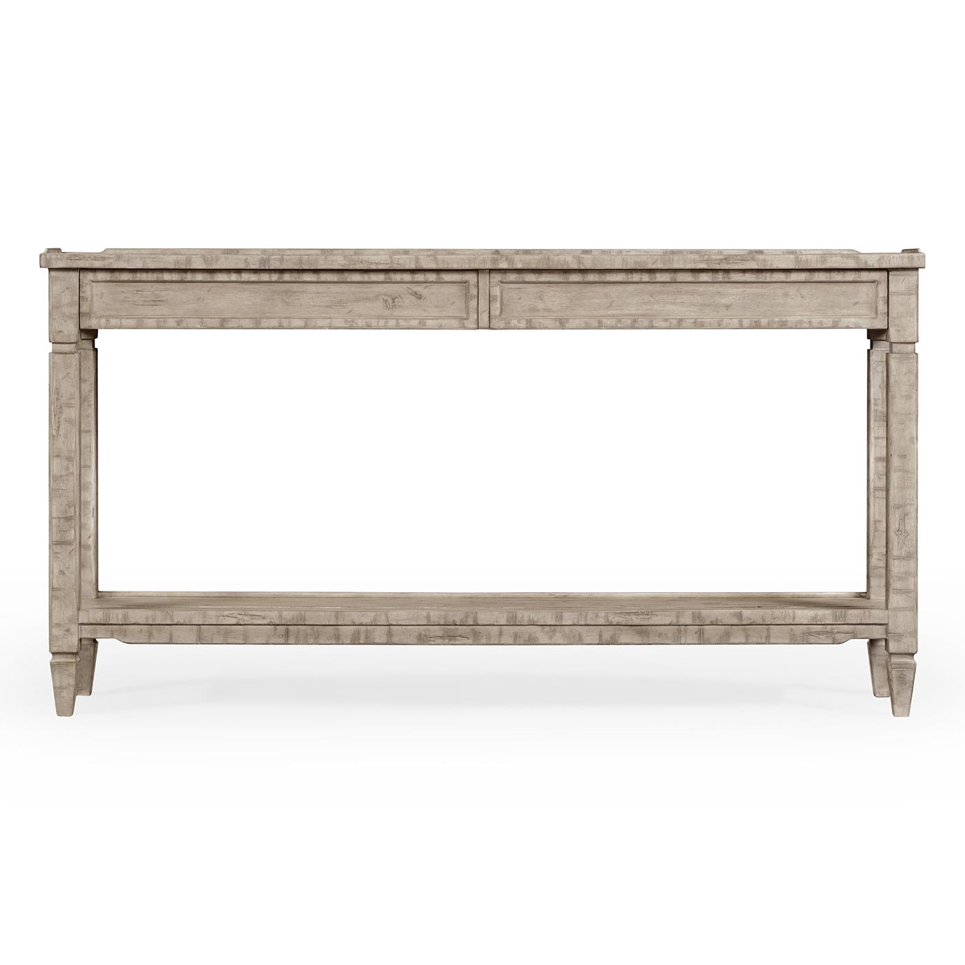 Console Table with Drawer in Rustic Grey