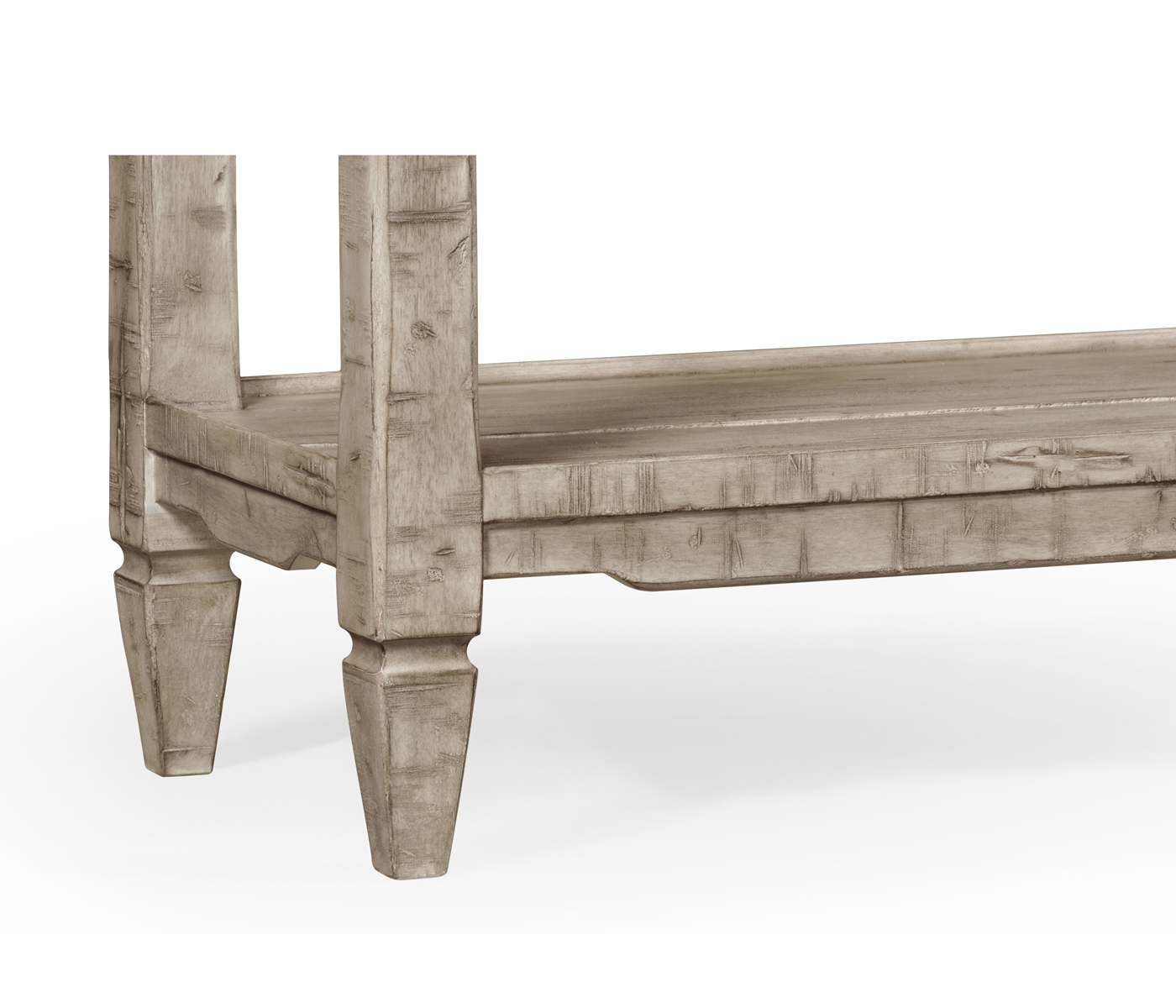 Console Table with Drawer in Rustic Grey