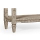 Console Table with Drawer in Rustic Grey