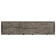 Casual Dark Grey Four Door Sideboard