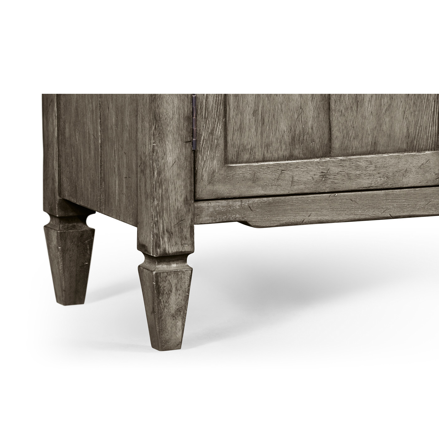 Casual Dark Grey Four Door Sideboard