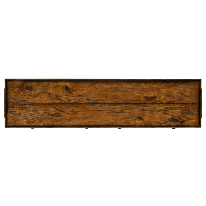 Casual Walnut Four Door Sideboard