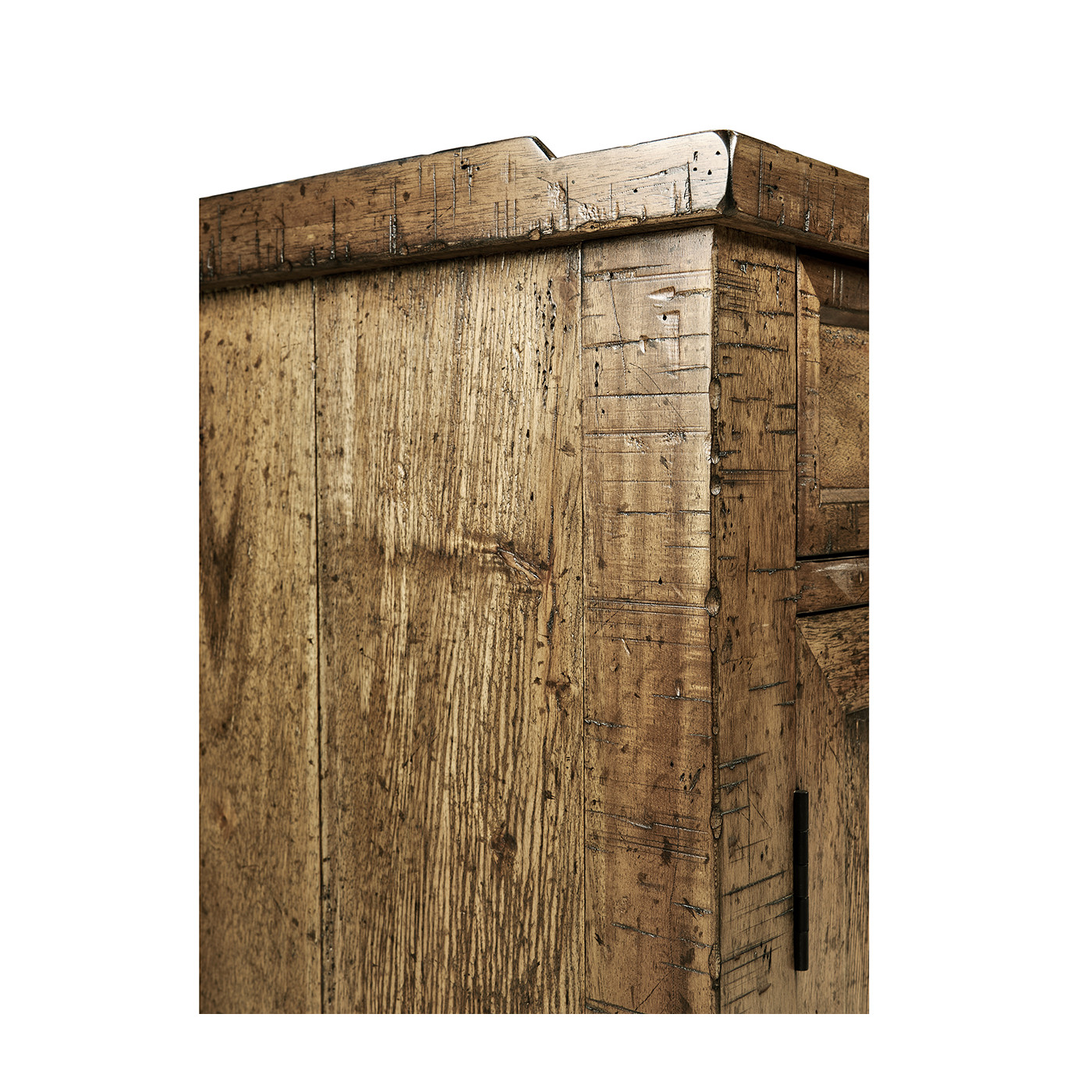 Casual Medium Driftwood Four Door Sideboard