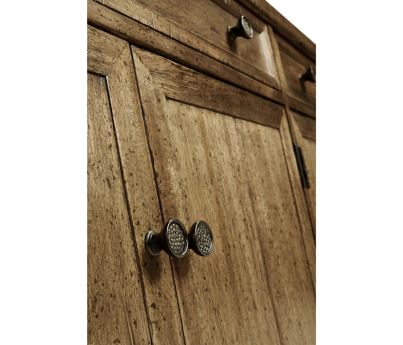 Casual Medium Driftwood Four Door Sideboard