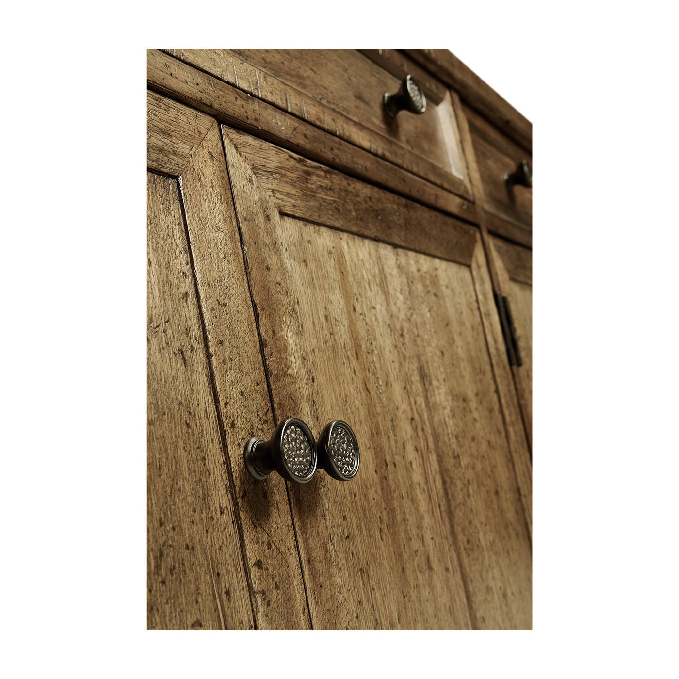 Casual Medium Driftwood Four Door Sideboard