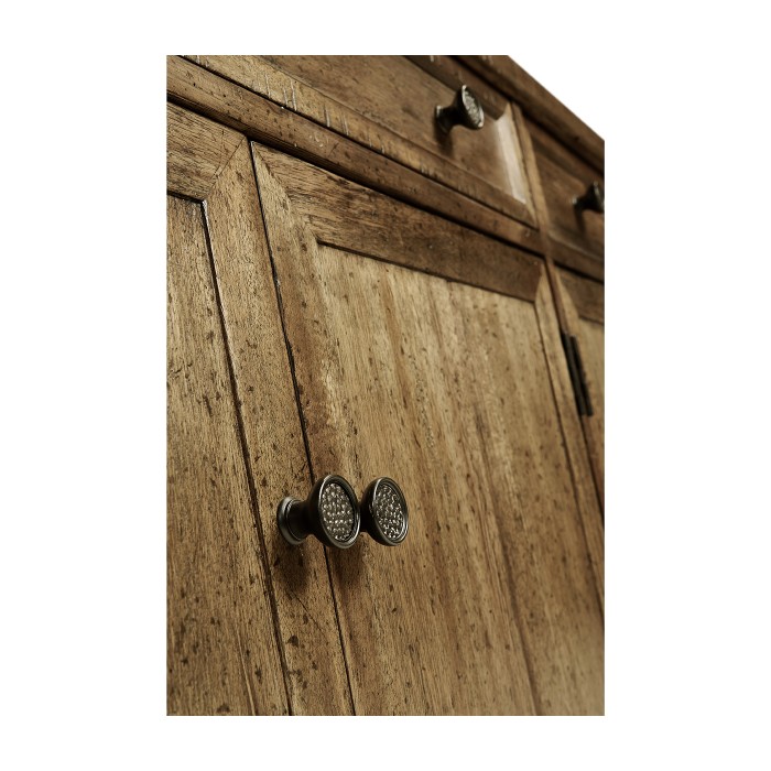 Casual Medium Driftwood Four Door Sideboard
