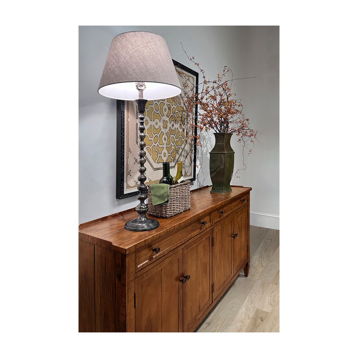 Casual Medium Driftwood Four Door Sideboard