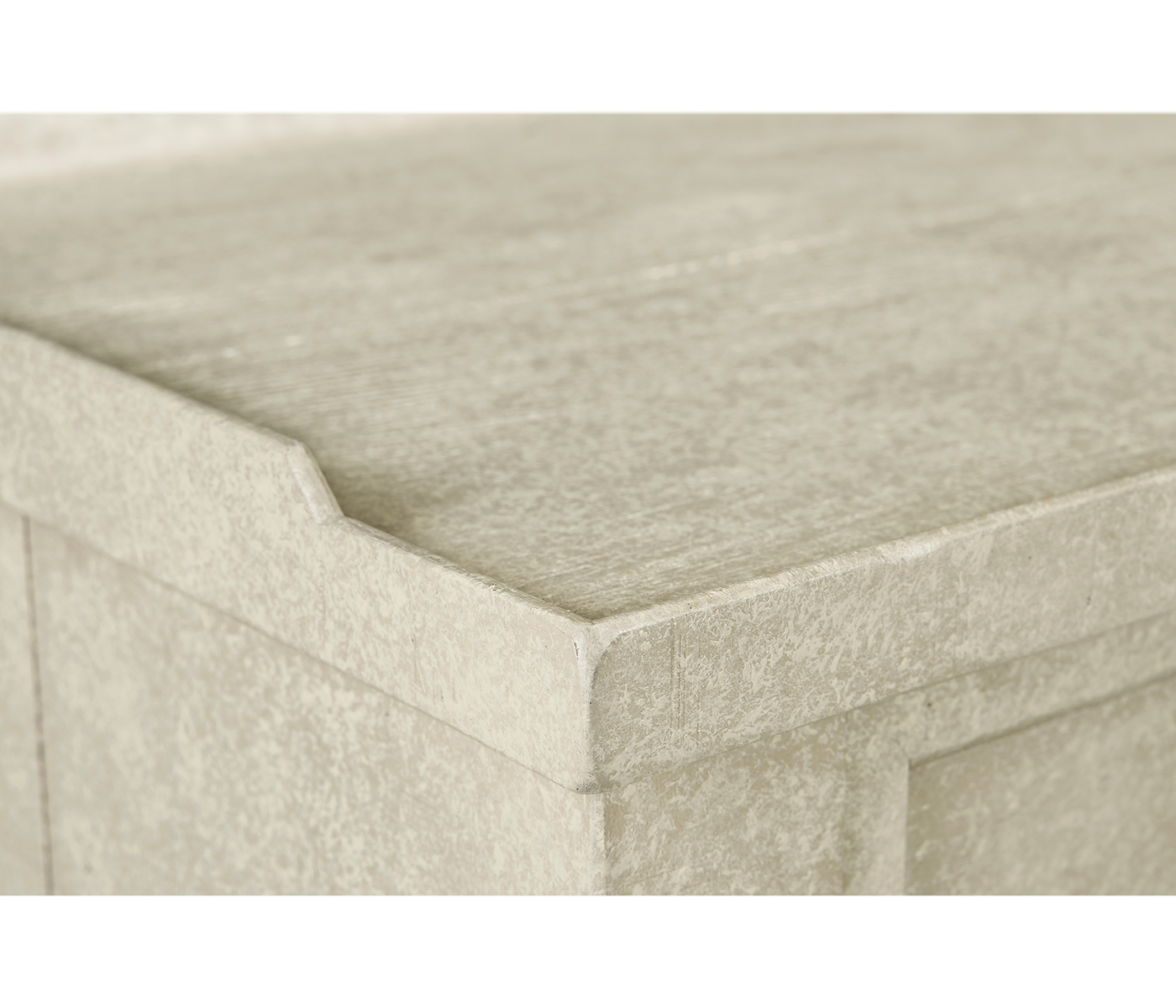 Casual Whitewash Driftwood Four Door Sideboard