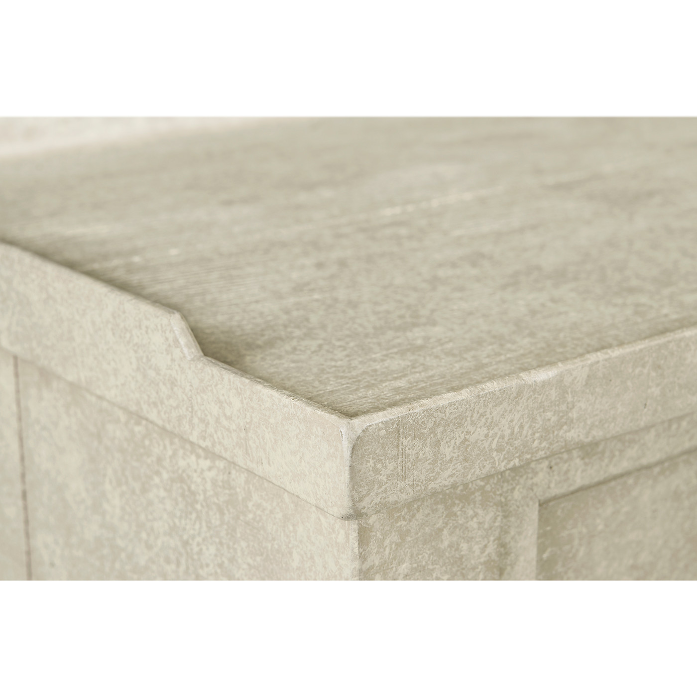 Casual Whitewash Driftwood Four Door Sideboard