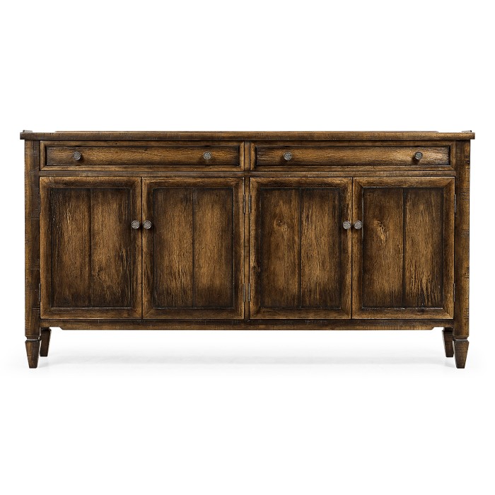 Casual Golden Ale Four Door Sideboard