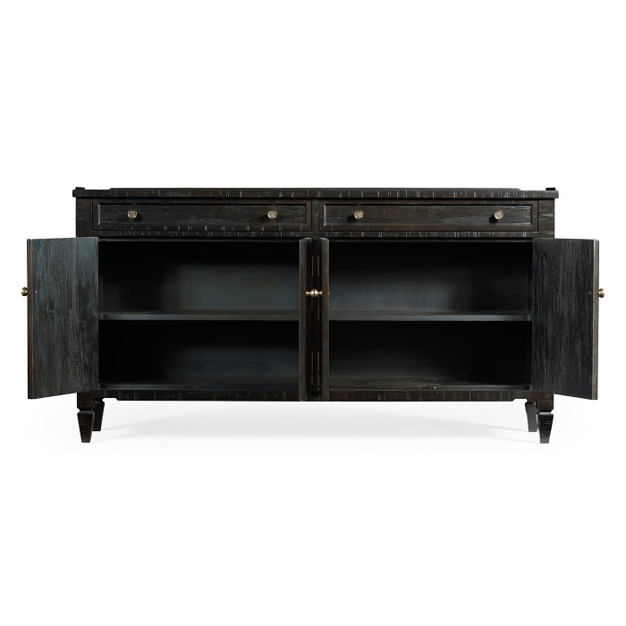 Casual Dark Ale Four Dooe Sideboard