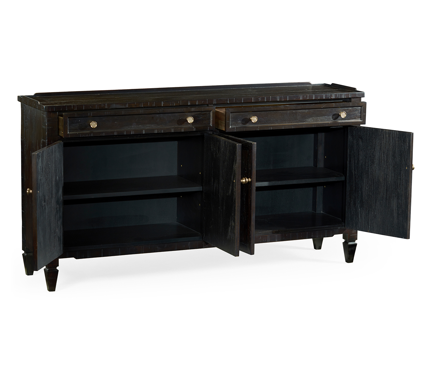 Casual Dark Ale Four Dooe Sideboard