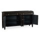 Casual Dark Ale Four Dooe Sideboard