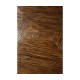 Country Walnut Square Coffee Table with Two Magazine Racks