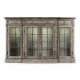 Casual Four Door China Display Cabinet