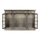 Casual Four Door China Display Cabinet