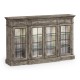 Casual Four Door China Display Cabinet