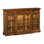 Casual Four Door China Display Cabinet