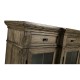 Casual Four Door China Display Cabinet