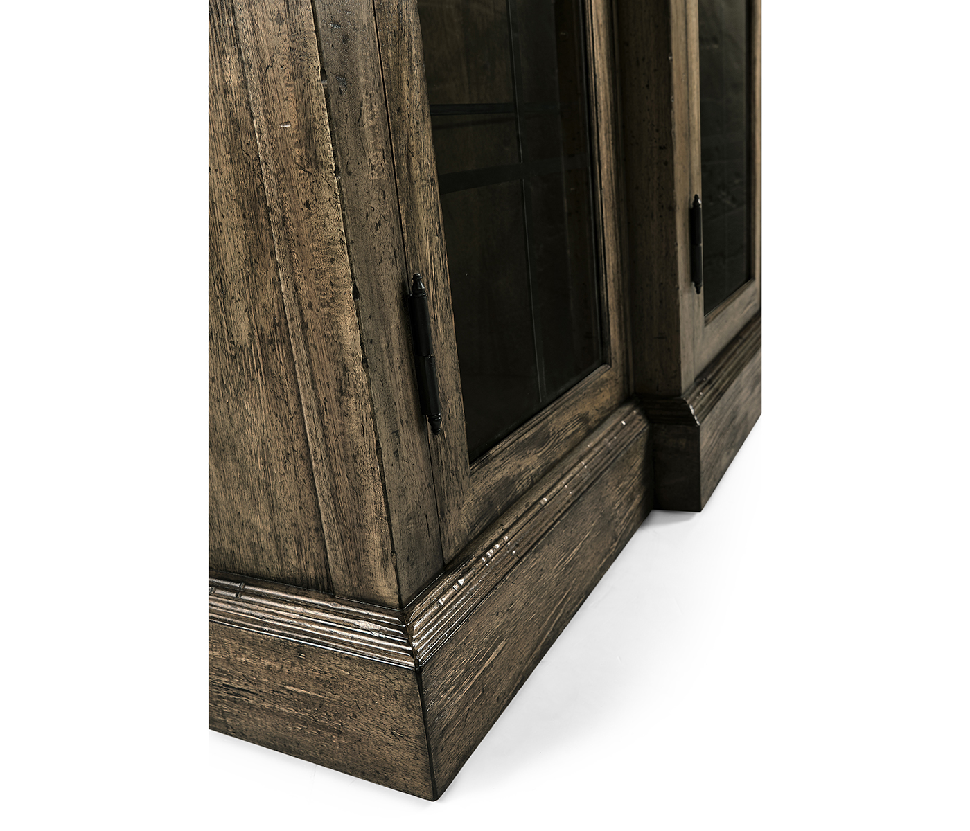 Casual Four Door China Display Cabinet