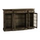 Casual Four Door China Display Cabinet