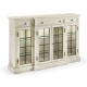 Casual Four Door China Display Cabinet