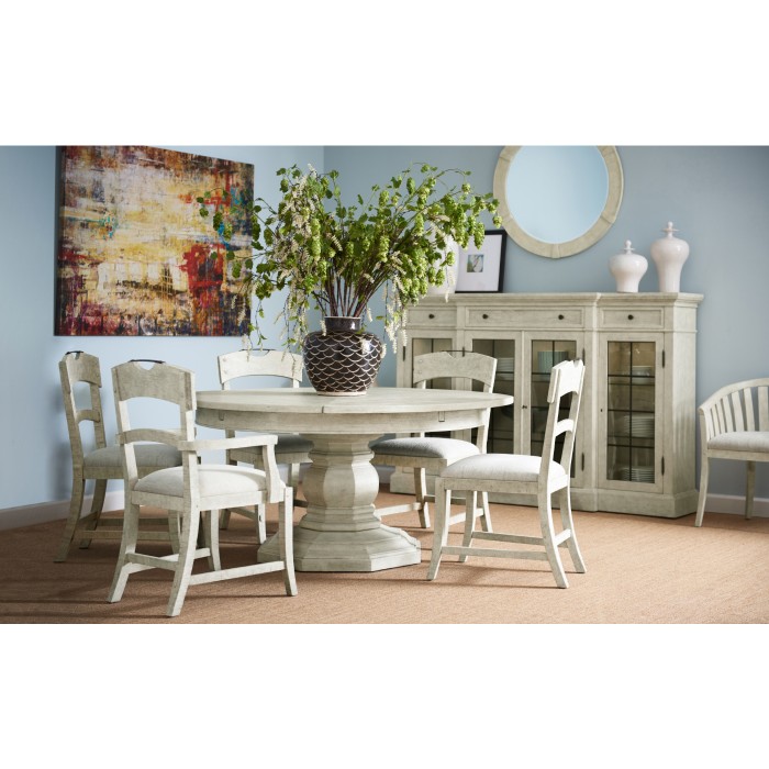 Casual Four Door China Display Cabinet