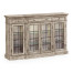 Casual Four Door China Display Cabinet
