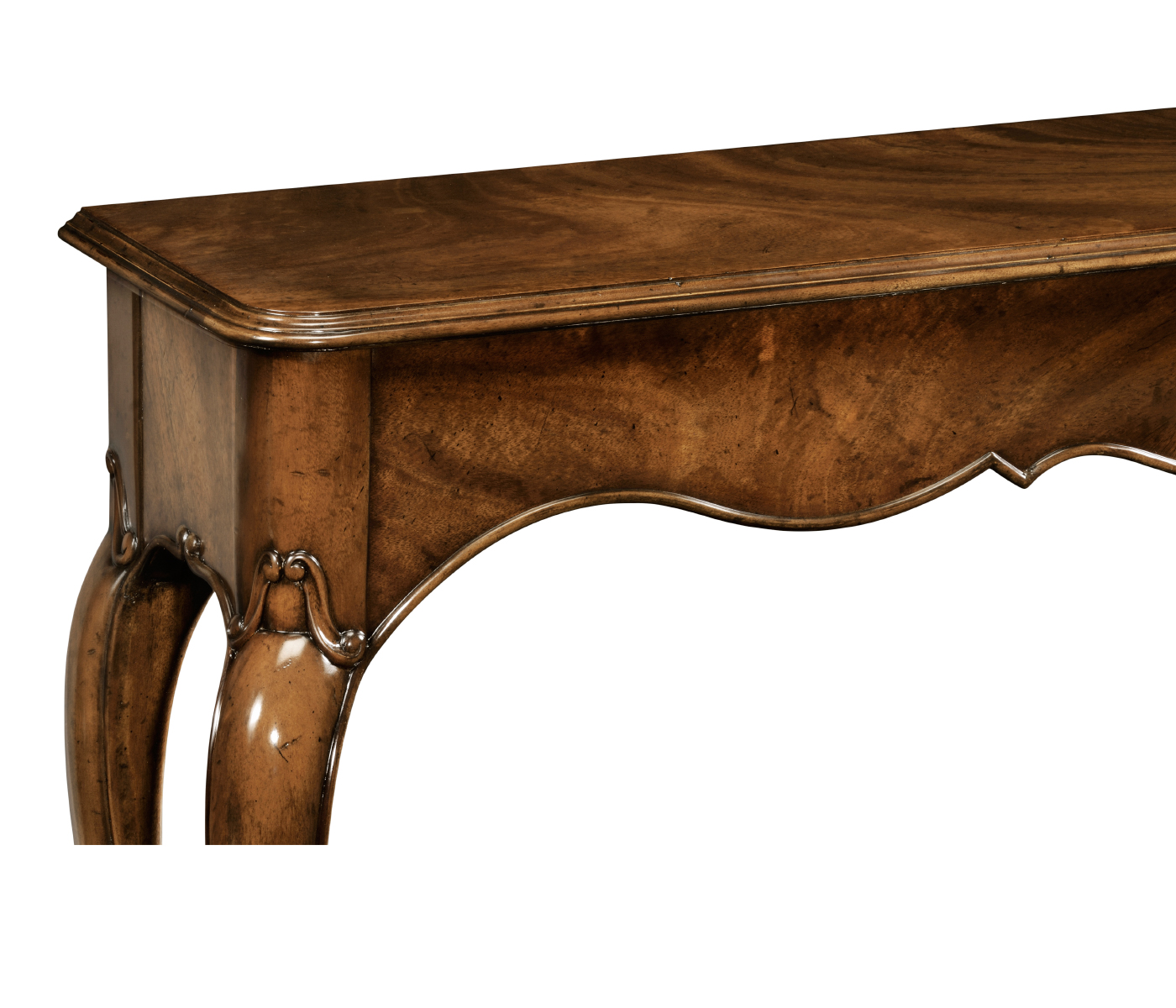 Console Table in Antique Mahogany
