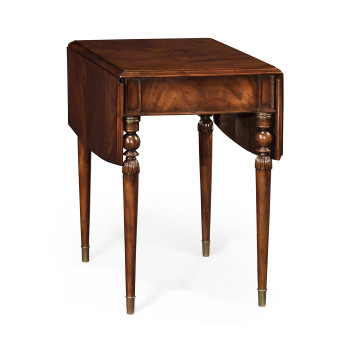 Pembroke table in antique mahogany