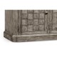 Antique Dark Grey Three Door Sideboard 65
