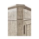 Rustic Grey Three Door Sideboard 65