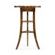 Trefoil Side Table in Country Walnut
