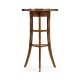 Trefoil Side Table in Country Walnut